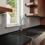 Silestone quartz iconic-black countertop